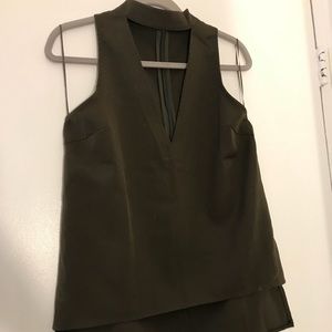 Missguided Choker Surplice Top